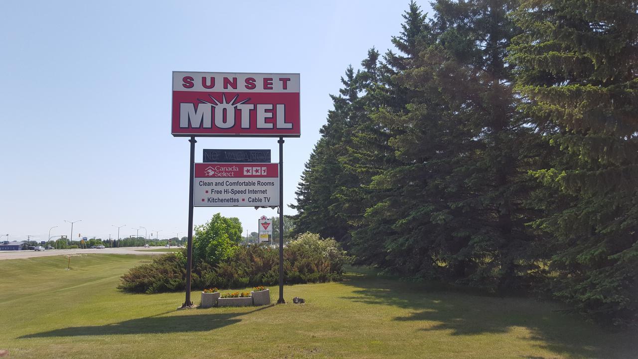 Sunset Motel Portage la Prairie Exteriér fotografie